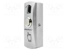 Exit button; wall mount; IP20; DC load @R: 3A/36VDC QOLTEC