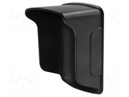 Protective cover; wall mount; plastic QOLTEC