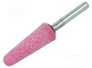 Grindingstone; metal,steel; ceramics; plunger; 6mm; conical ABRA BETA