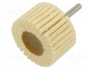 Grinding pin; felt; flap,with lever; for polishing metals ABRA BETA