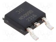 Transistor: N-MOSFET; unipolar; 30V; 16A; Idm: 100A; 3.4W; TO252 DIODES INCORPORATED