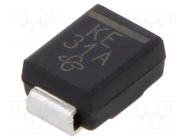 Diode: TVS; 600W; 6735mV; 65.2A; unidirectional; SMB; TransZorb® VISHAY