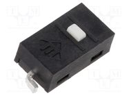 Microswitch SNAP ACTION; 0.1A/48VDC; without lever; SPST-NO E-SWITCH