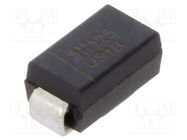 Diode: rectifying; SMD; 100V; 1A; 50ns; SMA; Ufmax: 1V; Ifsm: 30A DIODES INCORPORATED