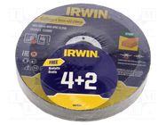 Cutting wheel; Ø: 125mm; Øhole: 22.23mm; 6pcs. IRWIN