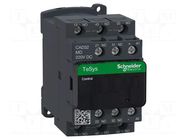 Contactor: 5-pole; NC x2 + NO x3; 220VDC; 10A; CAD,TeSys D; W: 45mm SCHNEIDER ELECTRIC