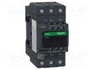 Contactor: 3-pole; NO x3; Auxiliary contacts: NO + NC; 400VAC; 65A SCHNEIDER ELECTRIC