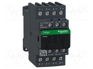 Contactor: 4-pole; NO x4; Auxiliary contacts: NC + NO; 220VDC; 40A SCHNEIDER ELECTRIC