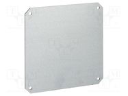 Mounting plate; W: 270mm; L: 270mm SCHNEIDER ELECTRIC