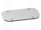 Cable gland plate; steel; W: 140mm; L: 400mm; Spacial S3D SCHNEIDER ELECTRIC