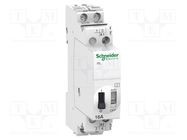 Relay: installation; bistable,impulse; NO x2; Ucoil: 130VAC,48VDC SCHNEIDER ELECTRIC