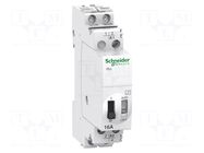 Relay: installation; bistable,impulse; NC + NO; 16A; -20÷50°C SCHNEIDER ELECTRIC