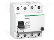 RCD breaker; Inom: 125A; Ires: 300mA; Poles: 4; 230/400VAC; IP20; RCD SCHNEIDER ELECTRIC