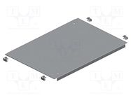 Cable gland plate; galvanised steel; W: 416mm; L: 515mm; Thk: 1.5mm SCHNEIDER ELECTRIC