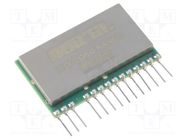 Module: RF; FM transceiver; FSK,OOK; 869MHz; UART; -108dBm; 500mW AUREL