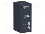 Relay: electromagnetic; SPDT; Ucoil: 24VAC; 12A; 12A/250VAC; RSB SCHNEIDER ELECTRIC