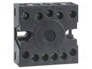 Relays accessories: socket; PIN: 11; for DIN rail mounting SCHNEIDER ELECTRIC