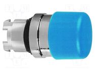 Switch: push-button; 22mm; Stabl.pos: 1; blue; none; IP66; mushroom SCHNEIDER ELECTRIC