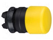 Switch: push-button; 22mm; Stabl.pos: 1; yellow; none; IP66; Pos: 2 SCHNEIDER ELECTRIC