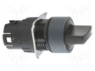 Switch: rotary; 16mm; Stabl.pos: 3; black; none; Pos: 1; -40÷70°C SCHNEIDER ELECTRIC