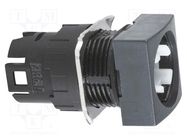 Switch: rotary; 16mm; Stabl.pos: 2; black; none; Pos: 2; -40÷70°C SCHNEIDER ELECTRIC