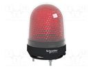 Signaller: lighting-sound; 100÷230VAC; LED; red; IP23; 70÷90dB SCHNEIDER ELECTRIC