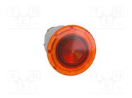 Switch: push-button; 22mm; Stabl.pos: 1; orange; IP66; mushroom SCHNEIDER ELECTRIC