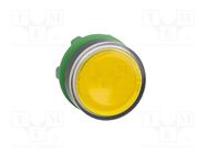 Switch: push-button; 22mm; Stabl.pos: 2; yellow; IP66; flat; Pos: 2 SCHNEIDER ELECTRIC