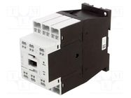 Contactor: 3-pole; NO x3; Auxiliary contacts: NC + NO; 24VAC; 32A EATON ELECTRIC