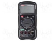 Digital multimeter; LCD; VDC: 200mV,2V,20V,200V,1kV; 190x88x34mm UNI-T