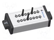 Diagnostic box for the OBD II; black; 60VDC; 10A; male,female SCHÜTZINGER