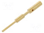 M23 P male-c 0,6mm (0,08–0,34mm²) Au HARTING