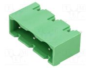 Pluggable terminal block; 7.62mm; ways: 3; straight; socket; male AMPHENOL ANYTEK