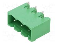 Connector: pluggable terminal block; socket; male; OQ; 20A; 300V AMPHENOL ANYTEK
