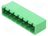 Pluggable terminal block; 5.08mm; ways: 7; straight; socket; male AMPHENOL ANYTEK