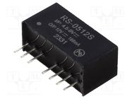 Converter: DC/DC; 2W; Uin: 4.5÷9V; Uout: 12VDC; Iout: 166mA; SIP8 RECOM