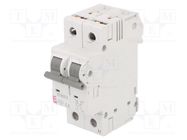 Circuit breaker; 230/400VAC; Inom: 4A; Poles: 1+N; Charact: B; 6kA ETI POLAM