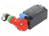 Safety switch: key operated; FD; metal; black,red PIZZATO ELETTRICA