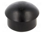 Stopper; PG42; elastomer; black; HSK-V-Ex; Thread: PG; -40÷95°C HUMMEL