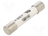 Fuse; 1A; 500V; Ø6.3x32mm 