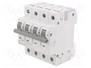 Circuit breaker; 230/400VAC; Inom: 0.5A; Poles: 3+N; Charact: C; 6kA ETI POLAM