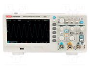 Oscilloscope: digital; Ch: 2; 200MHz; 1Gsps; 64kpts; 2n÷50s/div UNI-T