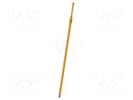 Test needle; Spring compression: 4.3mm; 6.35mm; 3A; CuBe; Ø: 0.9mm INGUN