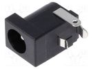 Socket; DC supply; male; 6.3/2mm; on PCBs; THT; 5A; 20VDC Global Connector Technology (GCT)