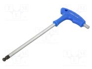 Wrench; hex key,spherical; HEX 7mm; Overall len: 215mm 