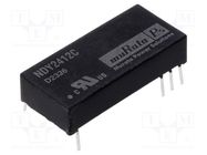Converter: DC/DC; 3W; Uin: 18÷36V; Uout: 12VDC; Iout: 154mA; DIP; THT Murata Power Solutions