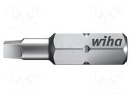 Screwdriver bit; square; RB3; 1/4"; Overall len: 25mm; STANDARD WIHA