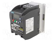 Inverter; 0.37kW; 3x400VAC; 3x380÷480VAC; for wall mounting; IN: 6 SIEMENS