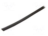 Braid; ØBraid : 10÷20nom.15mm; polyester; black; L: 50m; UL94V-2 ABB