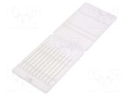 Cleaning cloth: cleaning sticks; ISO 4; L: 70mm; Ø: 1mm; 10pcs. IDEAL-TEK